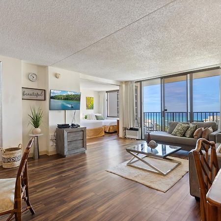 Beautifully Renovated 32Nd Floor Deluxe Ocean View Waikiki Condo Condo Honolulu Zewnętrze zdjęcie
