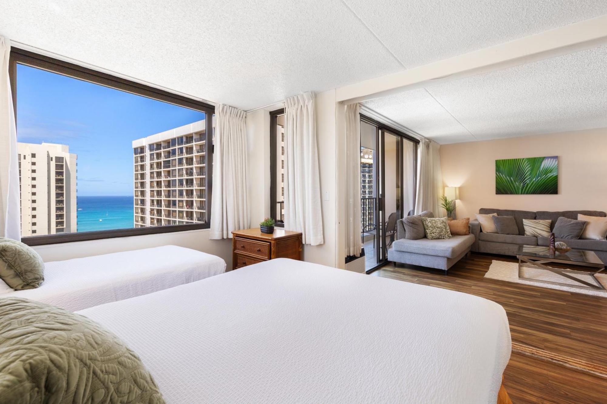 Beautifully Renovated 32Nd Floor Deluxe Ocean View Waikiki Condo Condo Honolulu Zewnętrze zdjęcie