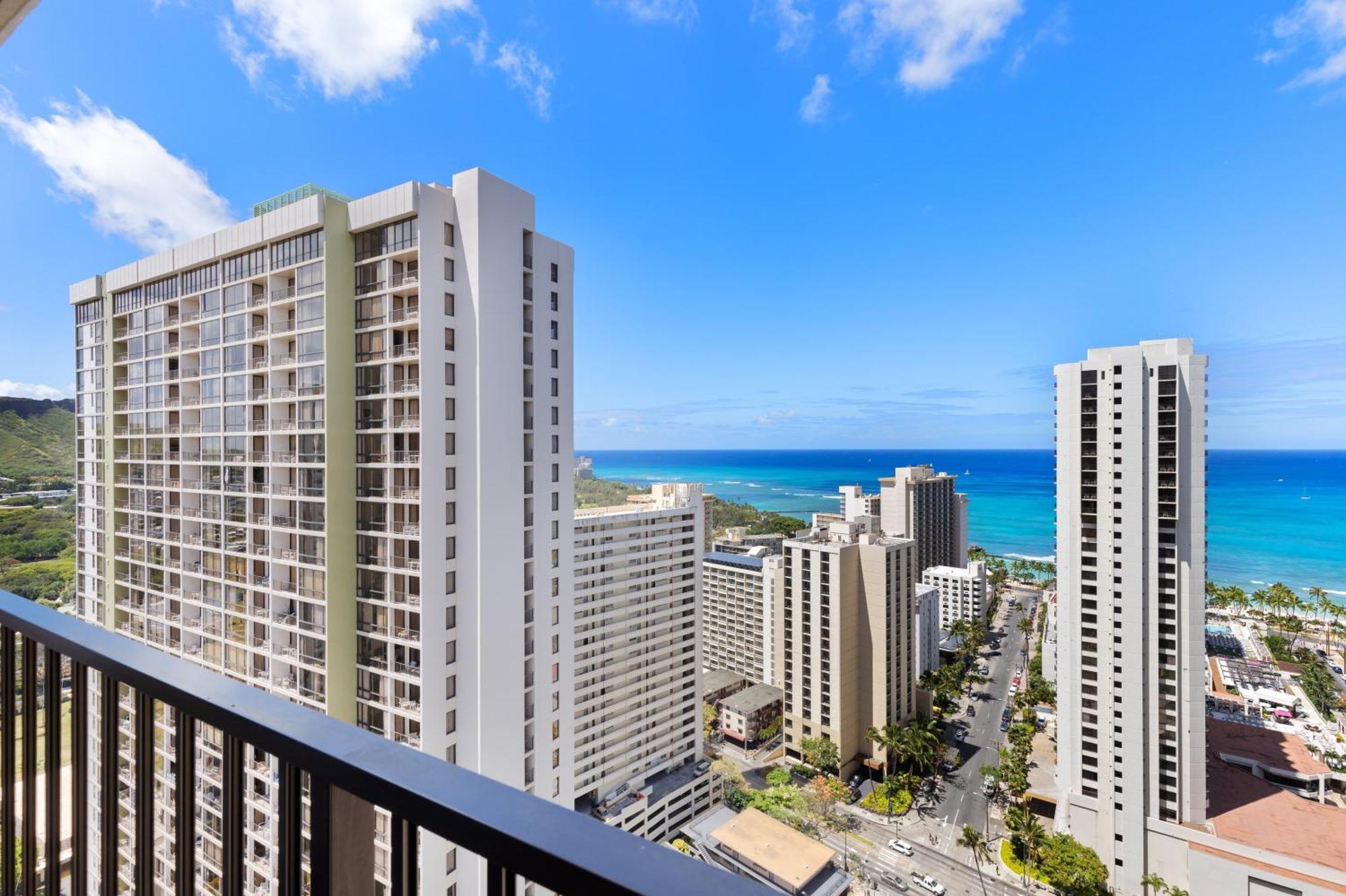 Beautifully Renovated 32Nd Floor Deluxe Ocean View Waikiki Condo Condo Honolulu Zewnętrze zdjęcie